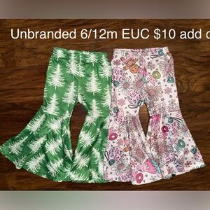 Festive Kids Bell Bottom Pants Set